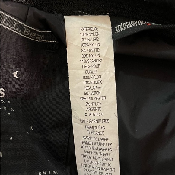 LL Bean Snowboard pants with removable suspenders - Picture 10 of 11